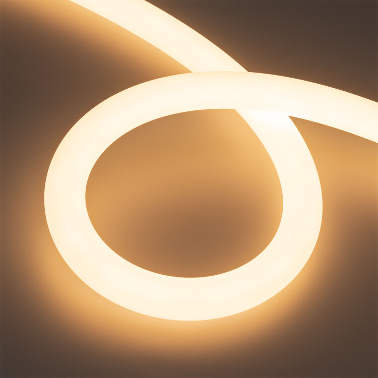 Arlight Лента герметичная MOONLIGHT-TOP-A336-D30mm 24V Warm3000 (14.4 W/m, IP65, 5m, wire x1) (Вывод прямой, 3 года) (050481) превью в интернет-магазине электрики Форум Электро в Москве