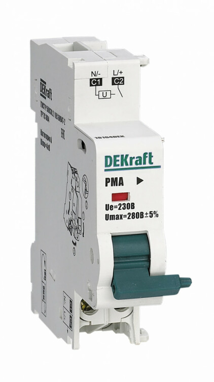 Dekraft Расцепитель минимального напр. 161В для ВА-101 нов. (18105DEK) превью в интернет-магазине электрики Форум Электро в Москве