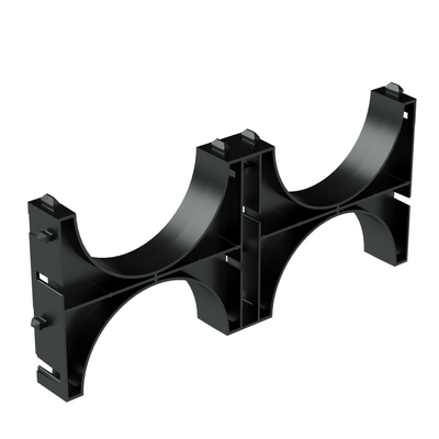 Держатель расстояния (кластер) для двустенных труб, д.160мм, двойной (025162) превью в интернет-магазине электрики Форум Электро в Москве