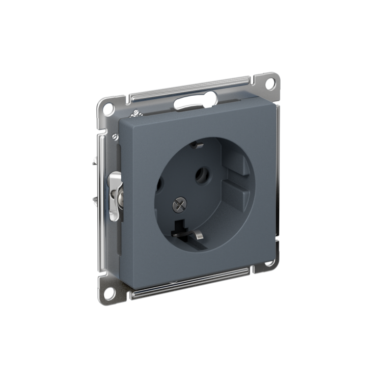 Картинка Systeme Electric AtlasDesign Грифель Розетка с/з, 16А, механизм (ATN000743) в интернет-магазине Форум Электро в Москве