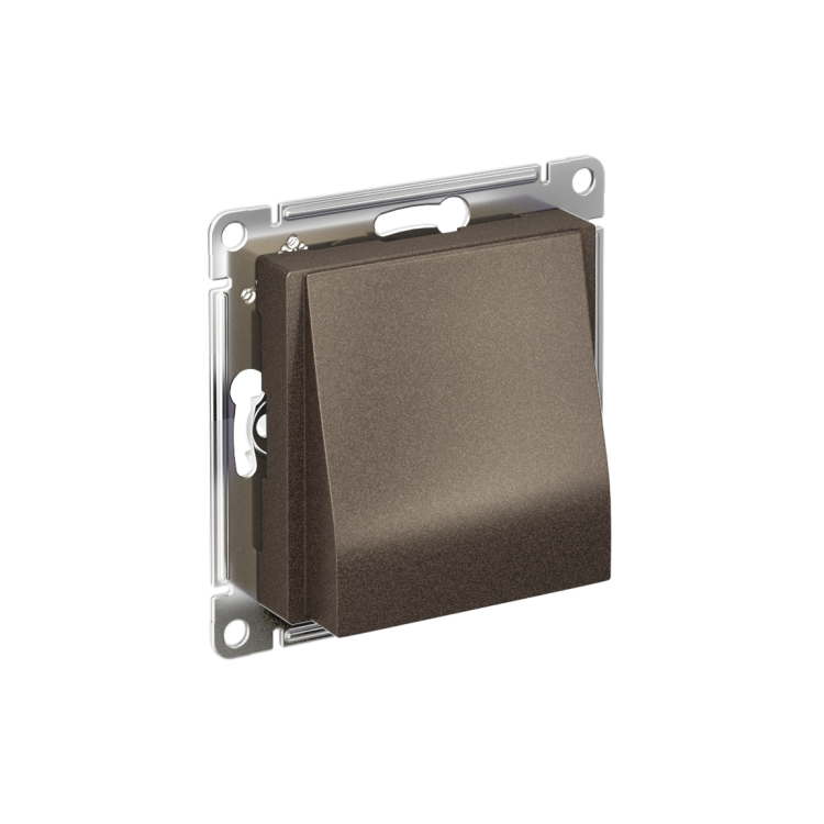 Картинка Systeme Electric AtlasDesign Мокко Вывод кабеля, механизм (ATN000699) в интернет-магазине Форум Электро в Москве
