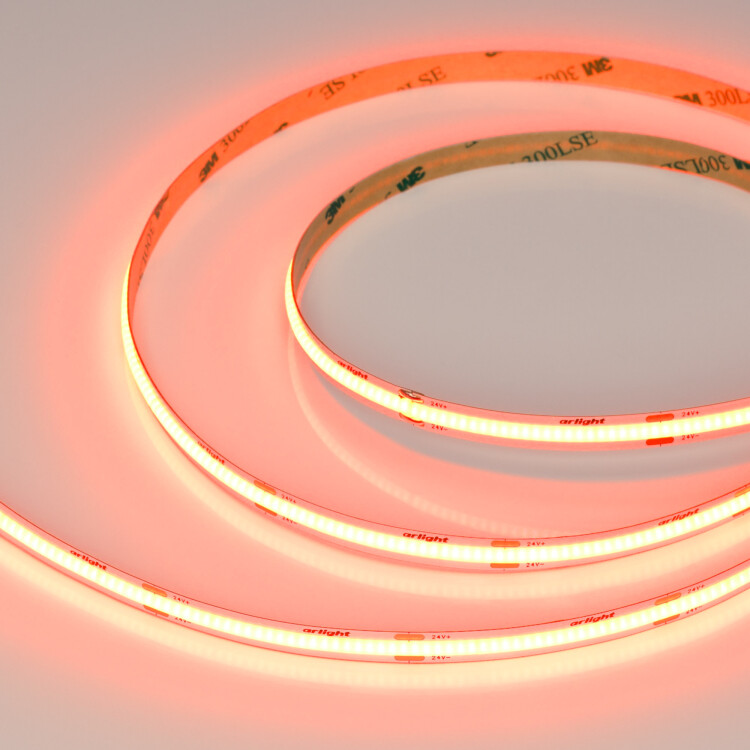 Arlight Лента COB-X480-8mm 24V Orange (8 W/m, IP20, 5m) (047738) превью в интернет-магазине электрики Форум Электро в Москве