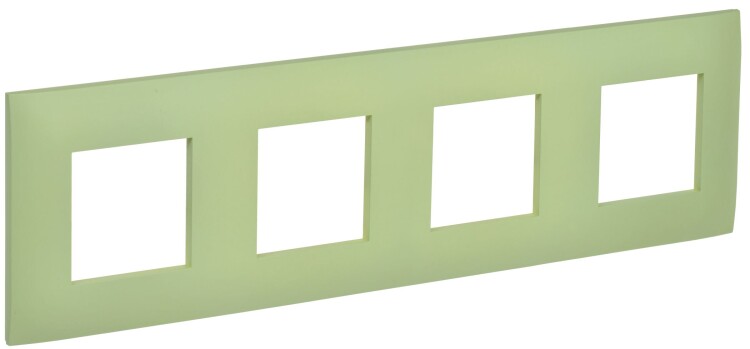 Картинка IEK SKANDY Мятный Рамка 4-ая SK-F04M (SK-M42-K06) в интернет-магазине Форум Электро в Москве