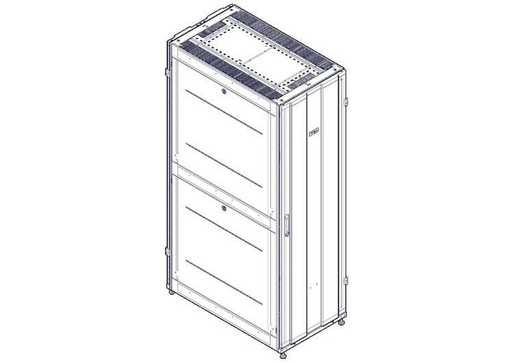Systeme Electric Шкаф Systeme Electric, серия Uniprom, 42U-600/1070, боковые панели 4шт, черный (UR3100) превью в интернет-магазине электрики Форум Электро в Москве