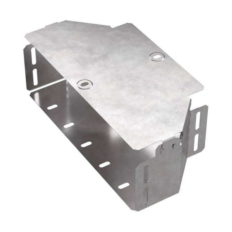 Переходник симметричный с крышкой Стандарт 300х200х100 Промрукав (PR16.0485) превью в интернет-магазине электрики Форум Электро в Москве