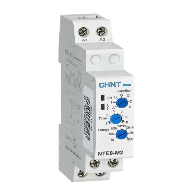 CHINT Реле времени NTE8-M2 (7 устанавл. функц.) AC230B (R) (258701) превью в интернет-магазине электрики Форум Электро в Москве