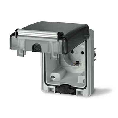 DKC Розетка панельная. Компактная. Защита IP66 с вставленной вилкой (DIS5706407) превью в интернет-магазине электрики Форум Электро в Москве