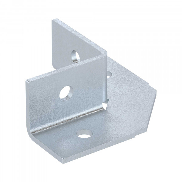 DKC Уголок крепежный 90 градусов, двухлучевой, 4 отверстия, горячецинкованный (BMD1501HDZ) превью в интернет-магазине электрики Форум Электро в Москве