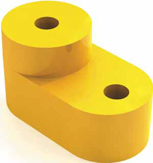 Изолятор угловой для установки нулевой шины (32254DEK) превью в интернет-магазине электрики Форум Электро в Москве