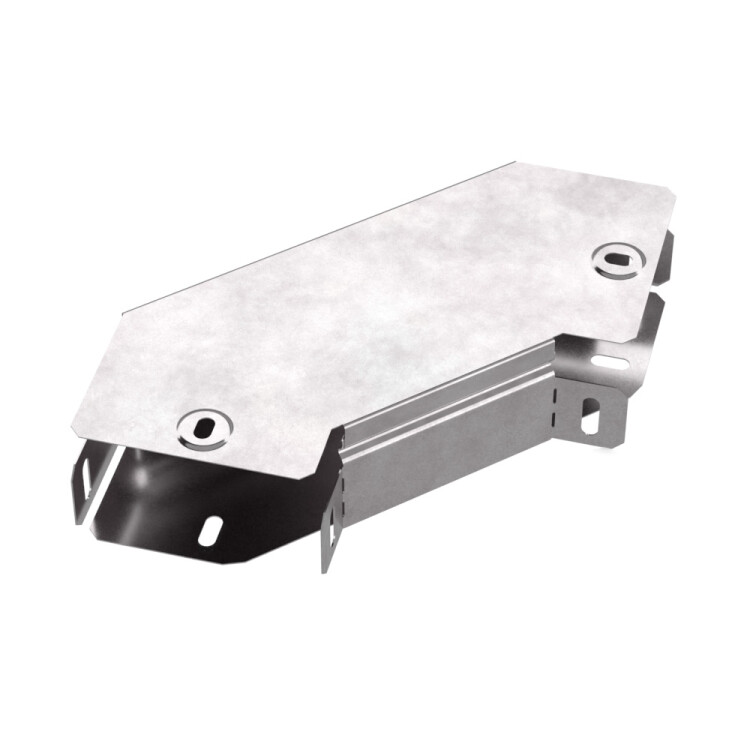 Промрукав Угол горизонтальный 90 градусов с крышкой Стандарт 100х50 (PR16.0411) превью в интернет-магазине электрики Форум Электро в Москве