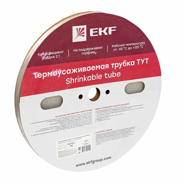 Фотография EKF Термоусаживаемая трубка ТУТ 10/5 прозрачная рулон (=this.property.MANUFACTURERCODE}) в интернет-магазине Форум Электро в Москве EKF Термоусаживаемая трубка ТУТ 10/5 прозрачная рулон (=this.property.MANUFACTURERCODE}) фото в интернет-магазине Форум Электро в Москве
