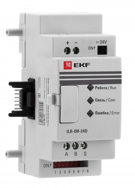 EKF Модуль интерфейсный MODBUS RS 24В PRO-Relay PROxima (ILR-IM-24D) превью в интернет-магазине электрики Форум Электро в Москве