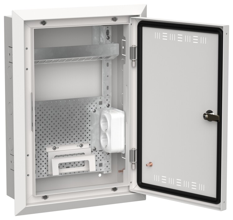 TITAN 5 Корпус мультимедиа ЩРв-24 (1х24) белый IEK (TI5-51-V-024-30) превью в интернет-магазине электрики Форум Электро в Москве