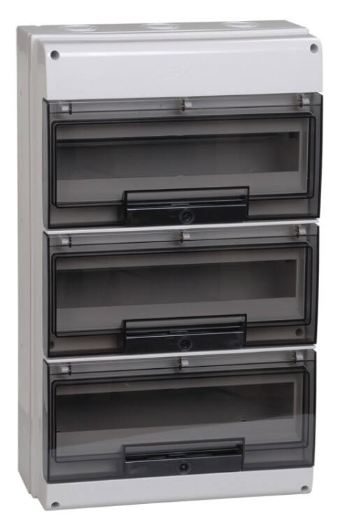 IEK KREPTA 7 Корпус пластиковый КМПн-48 IP66 белый откр.монтаж IEK KREPTA 7 Корпус пластиковый КМПн-48 IP66 белый откр.монтаж