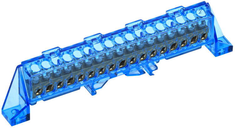 TEKFOR Шина N "ноль" в комб. изол. "Стойка" 6х9-17-С IEK (TF-NN10-17-DP-K07) превью в интернет-магазине электрики Форум Электро в Москве