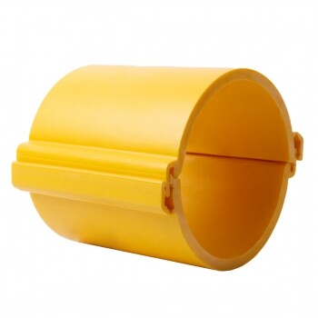 EKF PROxima Труба гладкая разборная ПНД 160 мм (750Н), желтая (tr-hdpe-160-750-yellow) превью в интернет-магазине электрики Форум Электро в Москве