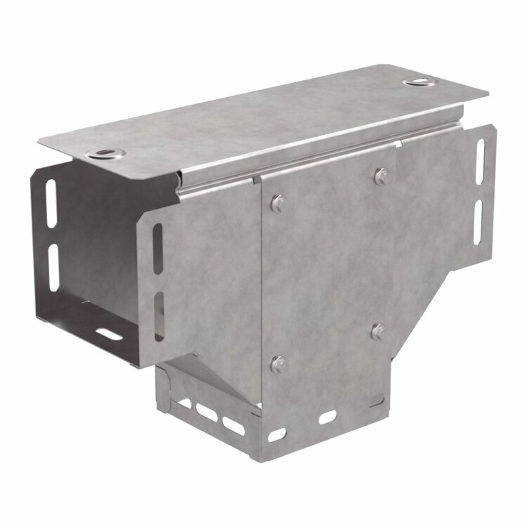 Ответвитель Т-образный вертикальный с крышкой Стандарт 100х100 Промрукав (PR16.0958) превью в интернет-магазине электрики Форум Электро в Москве