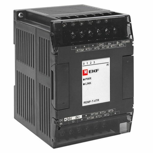 EKF Модуль ввода термосопротивлений REMF 4 PRO-Logic (без поверки) (REMF-T-4TR) превью в интернет-магазине электрики Форум Электро в Москве