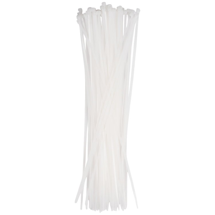 Кабельная стяжка PCT 3,6x350-100WH PA6.6 Jazzway (100 шт/уп) (.5053885) превью в интернет-магазине электрики Форум Электро в Москве