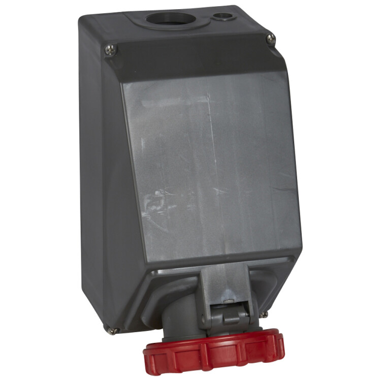 Legrand Hypra Розетка накладного монтажа в готовом корпусе IP 66/67-55 3К+3 125 А пластик (059503) превью в интернет-магазине электрики Форум Электро в Москве