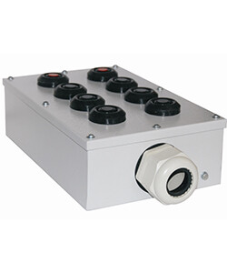 Электротехник ПКУ-15-21.241-54У2 (6*КЕ081/2(1з+1р) черная + 2*КЕ081/2(1з+1р) красная + PG-36), пост управления (ЭТ) (ET008543) превью в интернет-магазине электрики Форум Электро в Москве