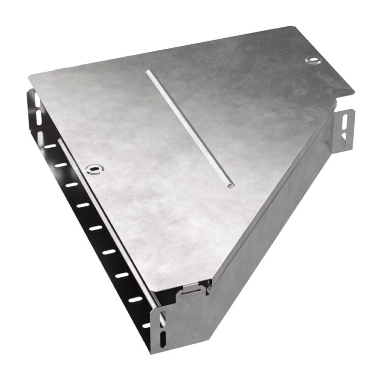 Промрукав Переходник левый с крышкой Стандарт 500х200х80 (PR16.0692) превью в интернет-магазине электрики Форум Электро в Москве