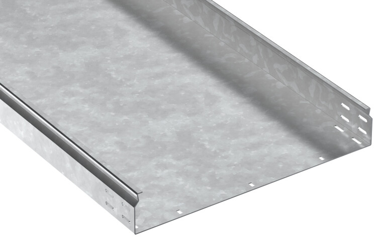 IEK ESCA 7 Лоток неперфорированный 80х500х2000-1,5 HDZ (CLN10-080-500-150-2-HDZ) превью в интернет-магазине электрики Форум Электро в Москве