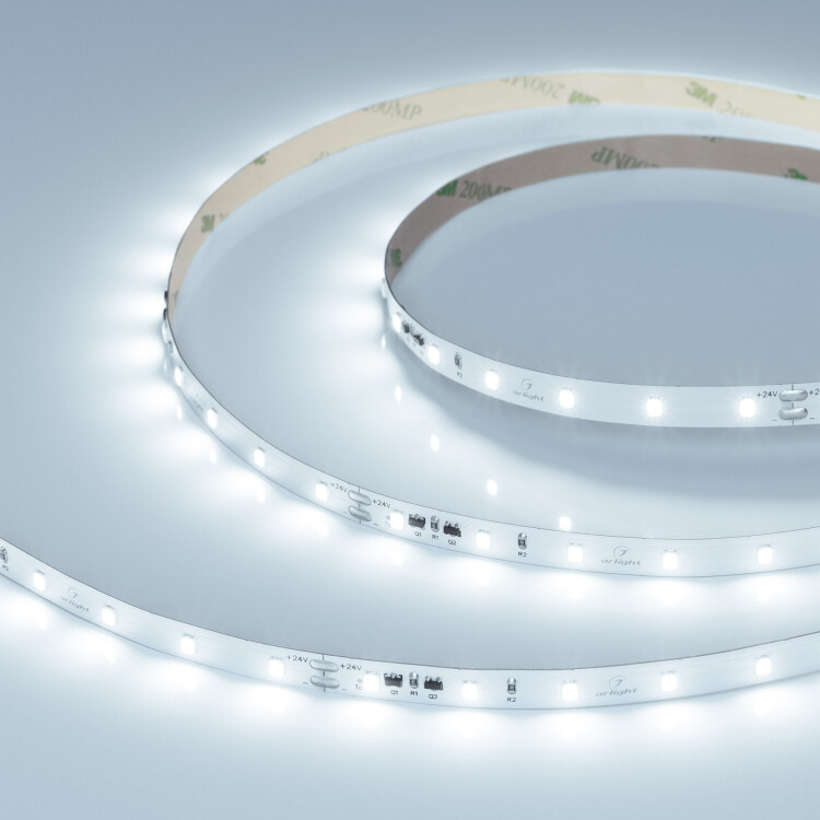 Arlight Лента IC-A60-8mm 24V Cool 8K (4.8 W/m, IP20, 2835, 10m) (стабилизированная) (040604) превью в интернет-магазине электрики Форум Электро в Москве