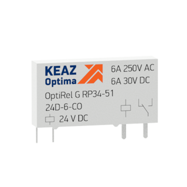 КЭАЗ Реле промежуточное OptiRel G RP34-51-24D-6-CO-G. (281146) превью в интернет-магазине электрики Форум Электро в Москве