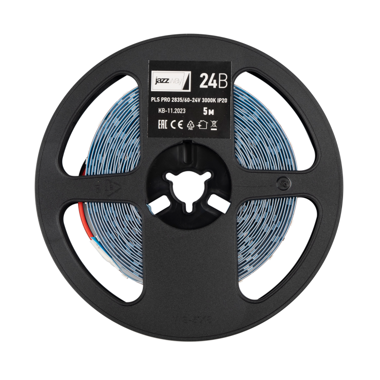 Jazzway Лента PLS PRO 2835/ 60-24V 3000K IP20 -5m (.5015616) превью в интернет-магазине электрики Форум Электро в Москве