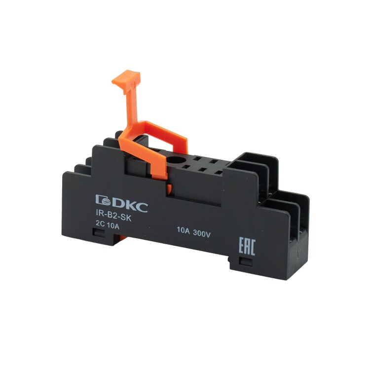 DKC Колодка c винтовыми клеммами низкопрофильная для реле серии IR на 2 группы контактов (IR-B2-SK) превью в интернет-магазине электрики Форум Электро в Москве