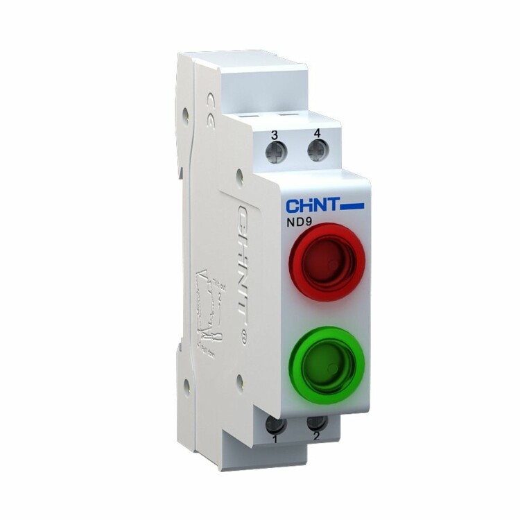 CHINT Индикатор ND9-2/gr красный+зелёный, AC/DC230В (LED) (R) (594138) превью в интернет-магазине электрики Форум Электро в Москве
