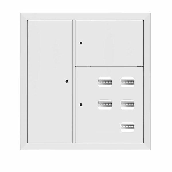 Щит этажный 5 кв. RAL9003 со слаботочным отсеком слева (1000х950х150) EKF PROxima (mb29-v-5z-ral9003) превью в интернет-магазине электрики Форум Электро в Москве Щит этажный 5 кв. RAL9003 со слаботочным отсеком слева (1000х950х150) EKF PROxima (mb29-v-5z-ral9003) превью в интернет-магазине электрики Форум Электро в Москве