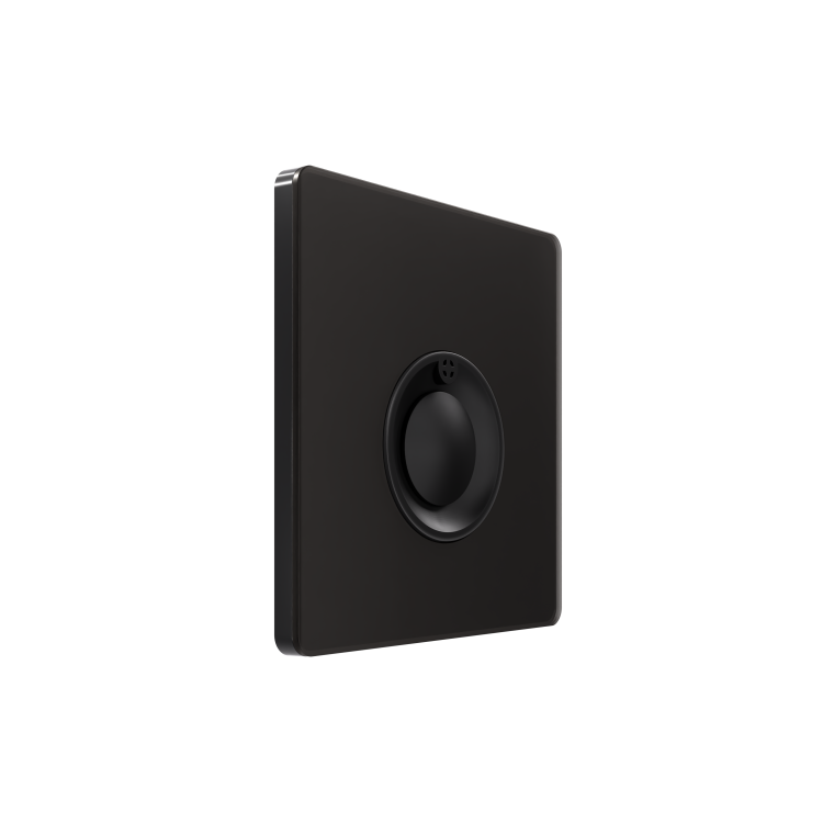 Картинка Systeme Electric Systeme Infinity Полярная ночь Выключатель кнопочный 100Вт с выдержкой времени (FSE001068) в интернет-магазине Форум Электро в Москве