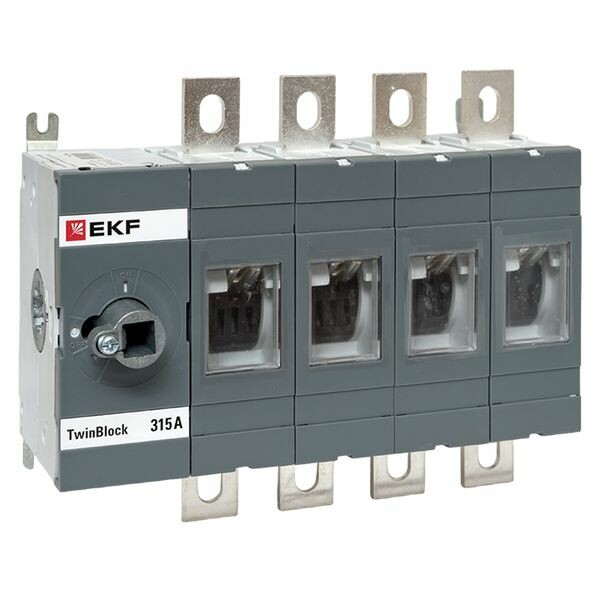 EKF TwinBlock Рубильник 315A 4P без рукоятки управления (tb-s-315-4p) превью в интернет-магазине электрики Форум Электро в Москве EKF TwinBlock Рубильник 315A 4P без рукоятки управления (tb-s-315-4p) превью в интернет-магазине электрики Форум Электро в Москве