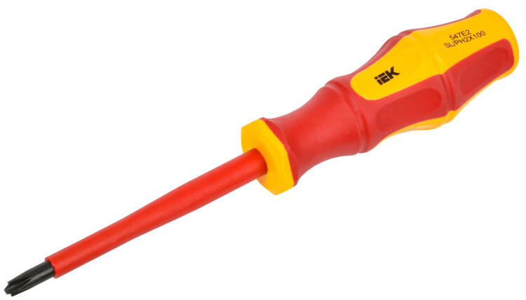 ARMA2L 3 Отвертка диэлектрическая PH/SL2х100 К3 IEK (A2L3-SC30-K3-HS-20-100) превью в интернет-магазине электрики Форум Электро в Москве
