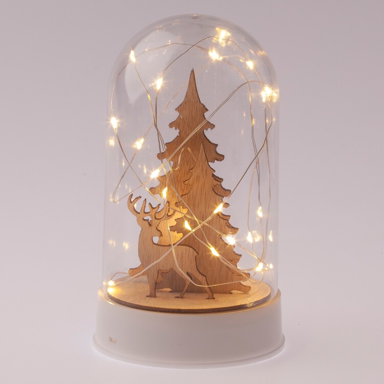 ЭРА Светодиодная новогодняя фигура EGNDS-04 Рождество 10 LED (Б0051937) превью в интернет-магазине электрики Форум Электро в Москве