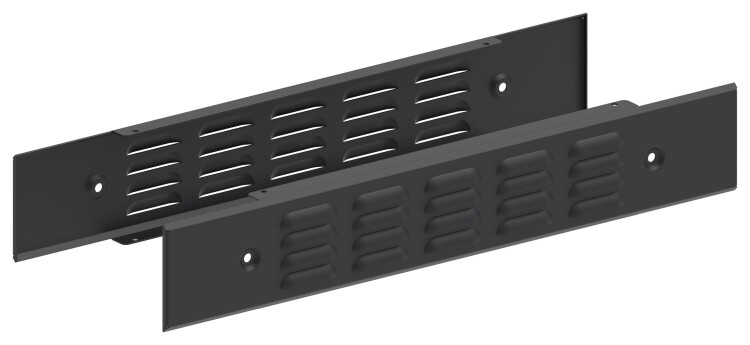 FORMAT Панель цоколя вент. 100х600 RAL7021 (2шт/компл) IEK (FO-00D-PCV-010-060-7021) превью в интернет-магазине электрики Форум Электро в Москве