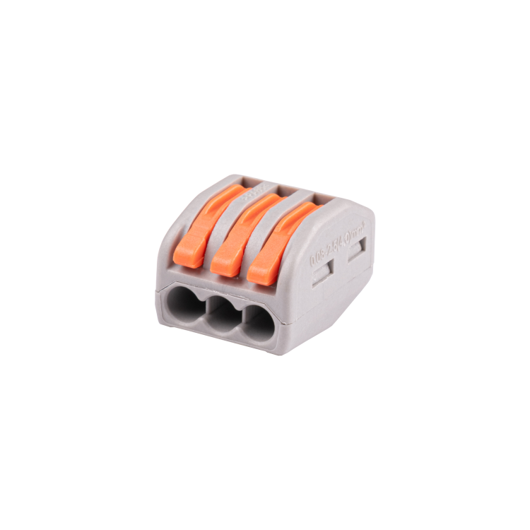 Клемма монтажная СМК PTC-3P 222-413 450V 32A 0,08-2,5(4.0)mm2 /50шт./Jazzway (.5050822) превью в интернет-магазине электрики Форум Электро в Москве