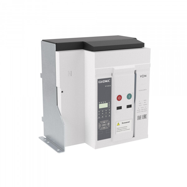 DKC Воздушный автоматический выключатель YON pro ANX08N 4P 800 А 66 кА, расцепитель ETA, стационарный, горизонтальное/вертикальное подключение, управление 220 В AC (ANX08NS4FH522200K) превью в интернет-магазине электрики Форум Электро в Москве