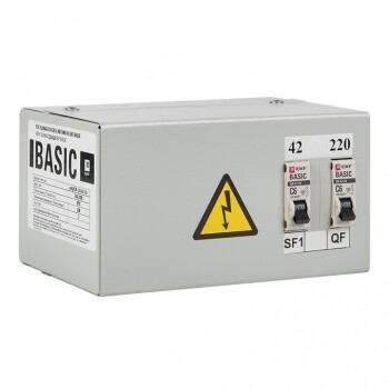 EKF Ящик с понижающим трансформатором ЯТП 0,25кВА 220/42В Basic (yatp0,25-220/42v-2a) превью в интернет-магазине электрики Форум Электро в Москве