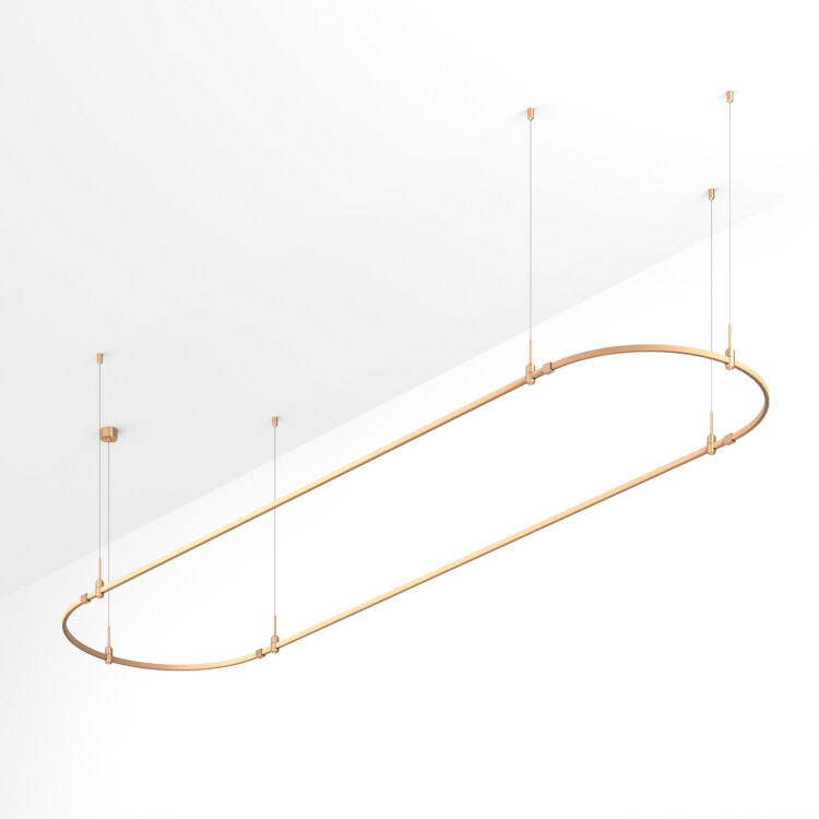 Arlight Основание ART-APRIORI-OVAL-HANG-4000x1000 (GD) (IP20 Металл, 3 года) (054525) превью в интернет-магазине электрики Форум Электро в Москве