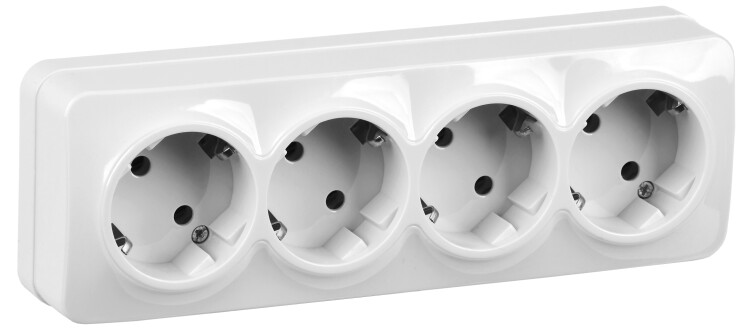 Фотография IEK GLORY РС24-3-ХБ Розет. 4-ая с з/к о/у 16А GLORY белый (ERH41-K01-16) в интернет-магазине Форум Электро в Москве Картинка IEK GLORY РС24-3-ХБ Розет. 4-ая с з/к о/у 16А GLORY белый (ERH41-K01-16) в интернет-магазине Форум Электро в Москве