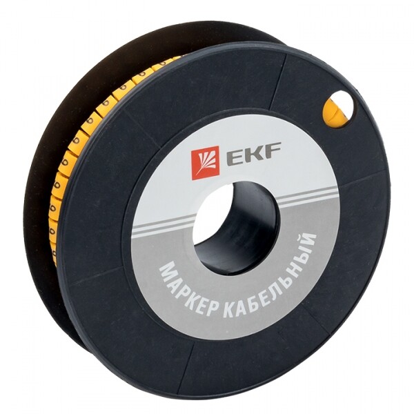 EKF Маркер кабельный 2,5 мм2 "9" (1000 шт.) (ЕС-1) PROxima (=this.property.MANUFACTURERCODE}) фото в интернет-магазине Форум Электро в Москве