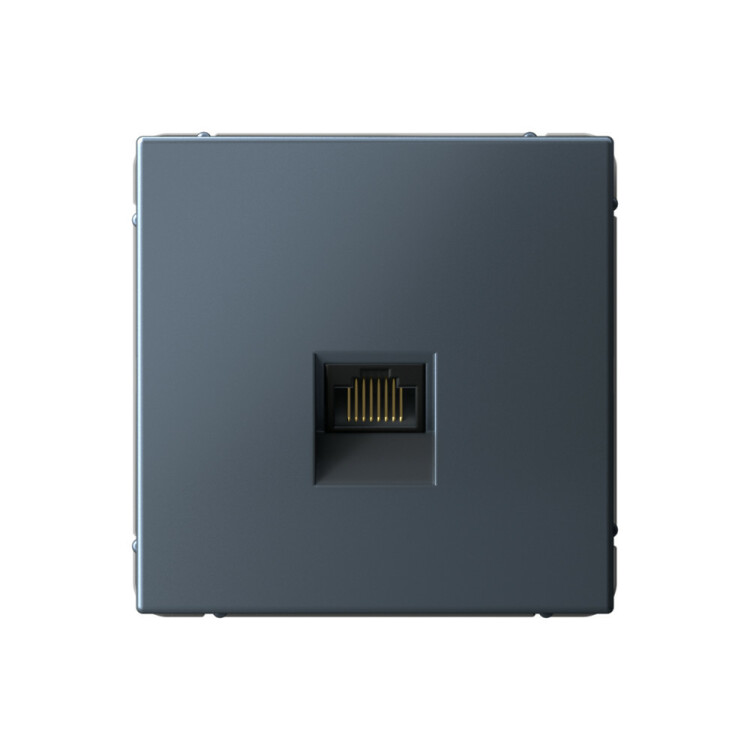 Картинка ARTGALLERY РОЗЕТКА компьютерная RJ45, кат. 6A, механизм, ГРИФЕЛЬ (GAL000786) в интернет-магазине Форум Электро в Москве