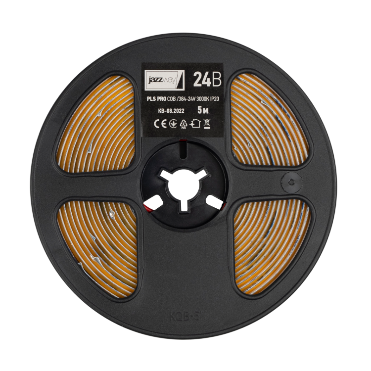 Jazzway Лента PLS PRO COB/384-24V 3000K IP20 5m (.5036123) превью в интернет-магазине электрики Форум Электро в Москве
