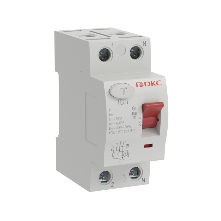 Селективное устройство защитного отключения УЗО ВДТ YON MAX MDL100, 2P, 300mA, 16A, type A-S (MDL100-2P4-16-A-S) превью в интернет-магазине электрики Форум Электро в Москве