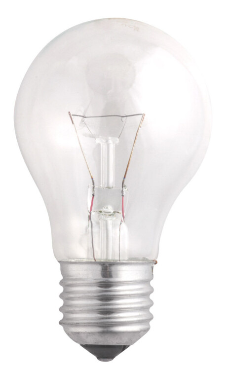 Jazzway Лампа накаливания A55 240V 60W E27 clear (Б 230-60-5) (.3320461) превью в интернет-магазине электрики Форум Электро в Москве