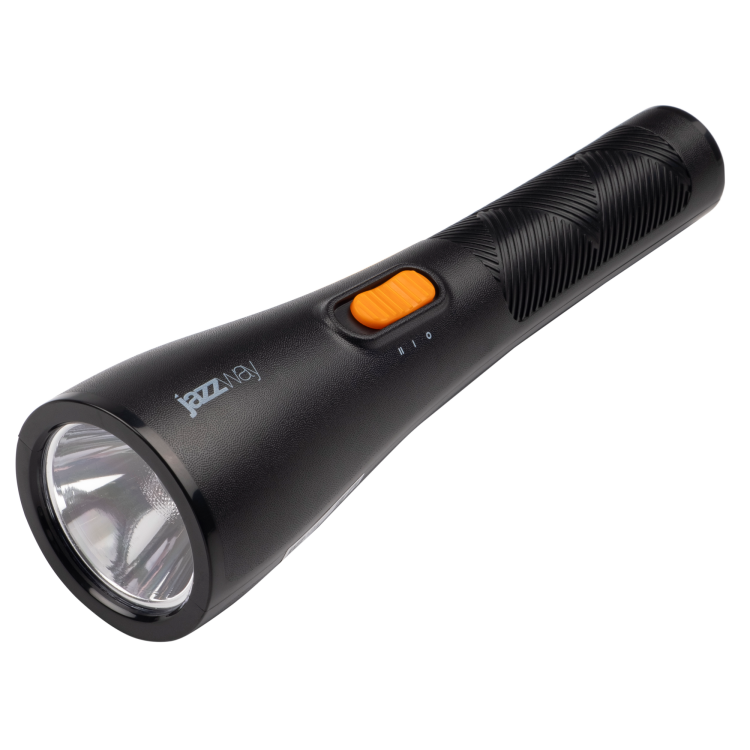 Jazzway Фонарь Accu2-L1W-bk, Li-Ion (.5049406) превью в интернет-магазине электрики Форум Электро в Москве