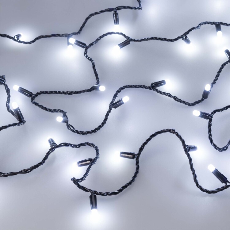 Arlight Светодиодная гирлянда ARD-STRING-CLASSIC-1000-BLACK-100LED-MILK-PULSE White (230V, 7W) (Ardecoled, IP65, 1 год) (031652) превью в интернет-магазине электрики Форум Электро в Москве